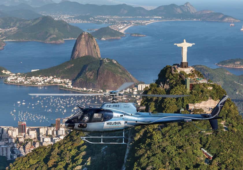escort in rio helicopter