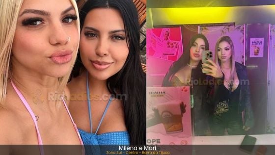 Milena e Mari-Escort Rio de Janeiro-RioLadies-HPH