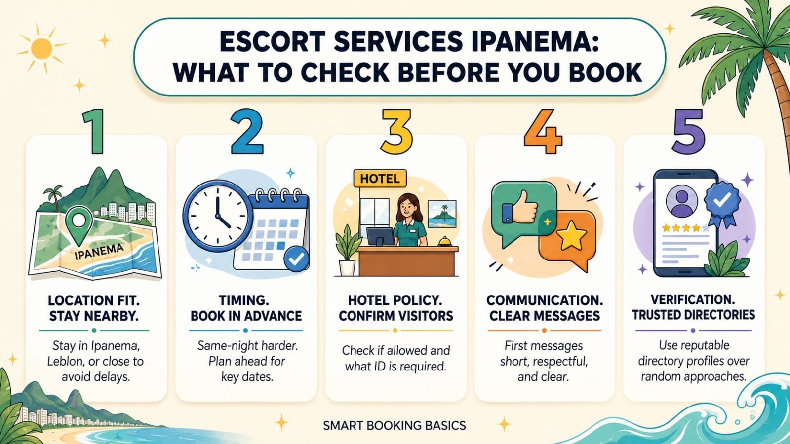 RioLadies Blog-Ipanema Escorts-Booking Checklist 2